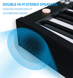 बोरा Bx1 शुरुआती क्लासिक पियानो 88 कुंजी फोल्डिंग इलेक्ट्रॉनिक पियानो वर्चुअल कॉर्ड डिजिटल पियानो - Product Image 2