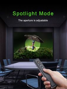 H90S Wireless Remote Control Pointer penna di presentazione digitale 2.4G Wireless multifunzione presentatore PowerPoint nero - Product Image 2