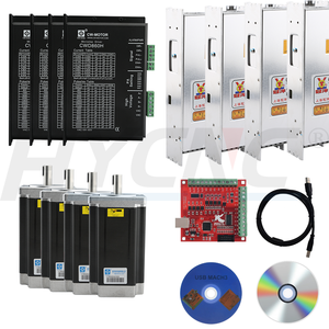 Nema34 hongyang Khắc Máy 86byg450c động cơ bước + dma860h lái xe + 70v800w nguồn điện phay các bộ phận máy. - Product Image 1