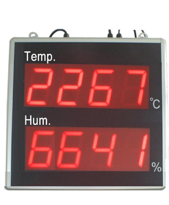 TEREN Large LED Display Screen for Temperature &amp; Humidity &amp; Differential Pressure Measuring - Product Image 1