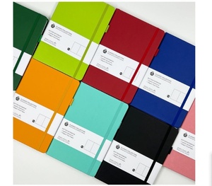 Cuaderno de diario A6 azul marino, cuaderno de negocios con lazo para bolígrafo y correa elástica, página de impresión forrada para cuaderno escolar A6 - Product Image 2