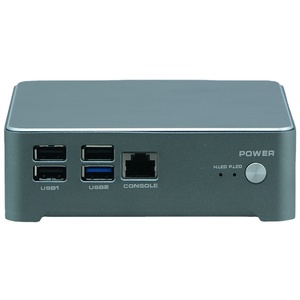 ประสิทธิภาพสูง N3925BZ I3 <span class=keywords><strong>I5</strong></span> 2พอร์ต LAN Fanless นาโนคอมพิวเตอร์เดสก์ท็อปมินิพีซี12โวลต์
