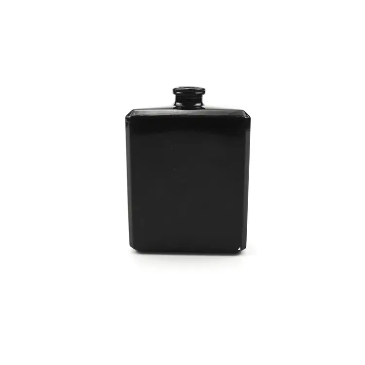 Flacons de parfum 1oz en verre noir, bouteilles de 100ml, pour conserver du parfum, de haute qualité, vente en gros, 5 pièces