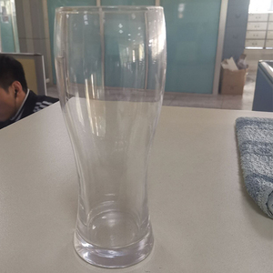 Klasik 16oz temizle al yapımı bira cam bardak Pilsner cam Logo baskı hediye seti kutuları - Product Image 2