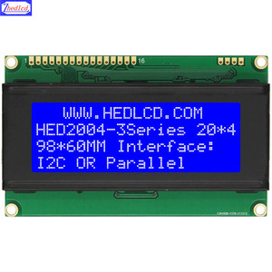Manufacturer sale 3.2&quot; 98*60MM 20x4 Character <strong>LCD</strong> <strong>Display</strong> panel Module with AIP31066 PCF8574 <strong>I2C</strong> <strong>interface</strong> for Instrumentation - Product Image 4