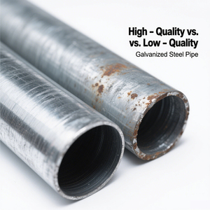 Çelik yapılar için sıcak galvanizli kare dikdörtgen çelik borular ISO 9001 özel boyutları mevcut - Product Image 1