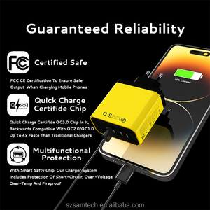 25W 2A+2C Fast Charger QC3.0 4-Port USB C Type C PD Wall Charger Smart Phone Portable Travel Fast Charger EU <strong>US</strong> UK <strong>AU</strong> <strong>Plug</strong> - Product Image 3