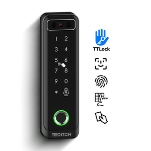 Thông minh không thấm nước Màn hình cảm ứng bàn phím ttlock Wi-Fi Nhận dạng khuôn mặt vân tay cửa sinh trắc học kiểm soát truy cập hệ thống OEM - Product Image 1