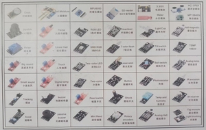 45 in 1センサーモジュールスターターキットセンサーR3 MEGA2560プラスチックボックス用 - Product Image 3