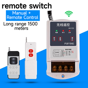 Commutatore di telecomando Wireless 220V 1000 metri gamma di regolatore intelligente della luce del motore della pompa dell'acqua con 10A Max. Corrente - Product Image 4