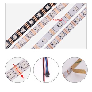 สีดำและสีขาว1M/2M/5M ws2813 5V RGB LED 30 /leds 60/144 /m 2813 IC 5050LED ในตัว IP30/IP65/IP67 - Product Image 5