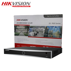 הסיטונאי hikvision המקורי 4/8 mp ערכת מערכת אבטחה פנורמית 8-ch poe 4k nvr acusense oem/odm h.265