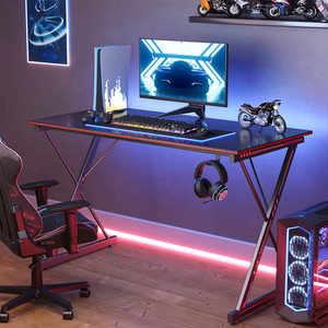 Esports, mesa de sofá y silla giratorias personalizadas, asiento de estilo europeo para el hogar, escritorio para juegos de ordenador con luz LED - Product Image 3