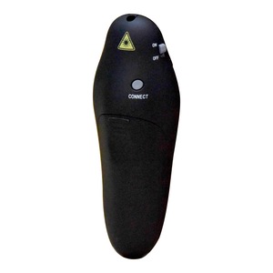 Control remoto operado por teclado inalámbrico negro adecuado para presentador PPT para enseñanza, Reunión, puntero láser de presentación - Product Image 6
