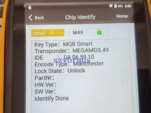 Logo olmadan Audi 3 düğme anahtarsız uzaktan anahtar için yüksek kalite (433mhz/MQB çip/HU66) akıllı uzaktan araba anahtarı - Product Image 5