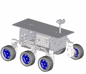 Kit MCU ultrasonico robotico AT-255B di alta qualità 6WD 4WD telaio del Rover lunare 2WD per gli appassionati di robotica - Product Image 4
