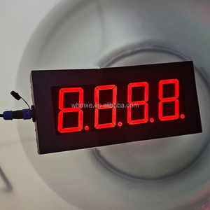 Modbus-RTU/ASCII светодиодный дисплей промышленный IP68 Водонепроницаемый сегмент 4-значный дисплей Водонепроницаемый Modbus светодиодный дисплей - Product Image 3