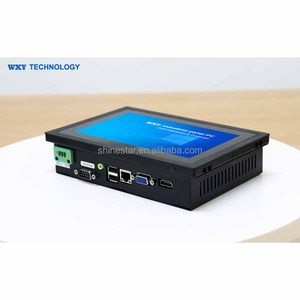 Embedded Rugged <strong>7</strong>&quot; Inch Box PC with Touchscreen Mini PC with Win10/XP <strong>Linux</strong> Ubuntu with COM RS232 RS485 Ports for HMI Automation - Product Image 2