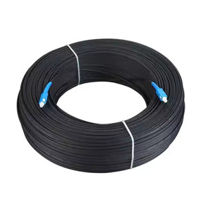Cable de caída preconectorizado de fábrica SC/APC SC/UPC Puente de fibra óptica SM FTTH Cable de caída Cable de conexión - Product Image 4