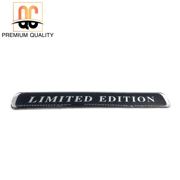 Minimum order quantity 1 pc of car emblem LIMITED EDITION for all kind of cars