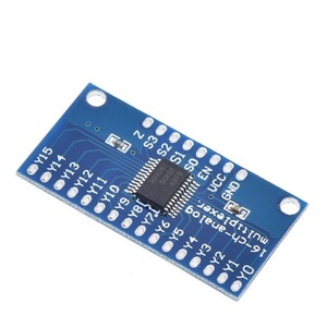 RDS Electronics- CD74HC4067 16-Channel Analog Digital Multiplexer Breakout Board Module