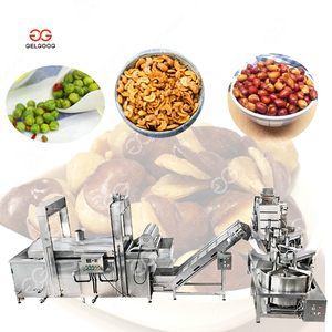 大規模ソラマメ揚げ物生産ライン連続揚げナッツ緑豆製造機 - Product Image 1