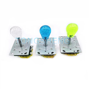 Alta calidad USB PC Arcade Joystick Controller Arcade 4way/8way Single Color Iluminado Joystick Arcade Repuestos - Product Image 6