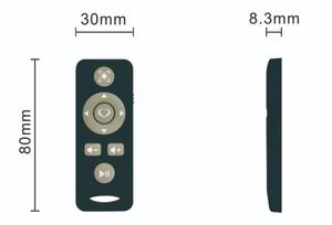 BT multimedya uzaktan müzik çalma için duraklama sonraki Prevtrack hacmi ev iOS iPhone ipad Android sistem tablosu için çağrı almak - Product Image 5