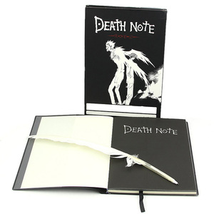 Custom Anime Expo Popular Spiritual Journal Anime Death <strong>Note</strong> Ryuuku <strong>Notebook</strong> <strong>with</strong> Quill Pen - Product Image 1