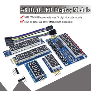 TM1638 modulo TM1637 4 Display chiave per AVR MAX7219 digitale LED tubo 8-Bit 74 hc595 - Product Image 1