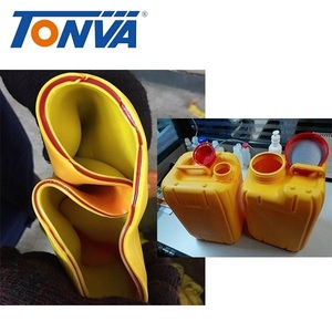 Jerrycan-máquina de soplado de plástico, máquina de producción de botellas de aceite de palma apilable totalmente automática con mango, 20L - Product Image 3