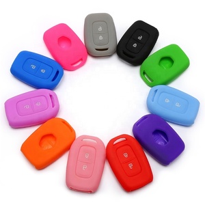 Silicone Car <strong>Key</strong> case Cover for Renault Scenic Master <strong>megane</strong> duster Logan clio Captur laguna Fluence 2016 2 Button Remote <strong>Key</strong> - Product Image 4