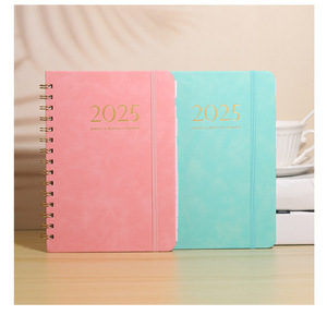 Nuevo diseño de color personalizado de alta calidad impreso cuaderno A5 espiral cuaderno de tapa dura con cuaderno con logotipo - Product Image 5
