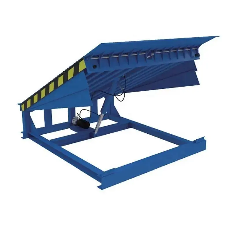 Nouvelle plate-forme hydraulique de 8 tonnes niveleur de quai mécanique conteneur entrepôt quai de chargement rampe tables élévatrices pour chariot élévateur