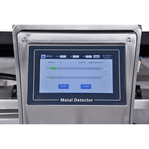 Detector de metales de alta precisión para el procesamiento de alimentos Alertas de detección personalizables con pantalla táctil para una mayor seguridad