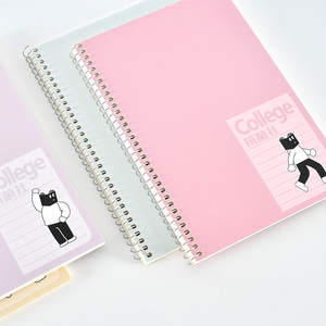 Cuaderno A5 antibacteriano ecológico, 80 hojas con lazo para bolígrafo, Impresión de logotipo personalizado para escuela, oficina y uso doméstico - Product Image 4