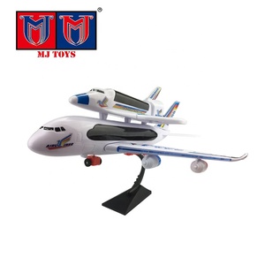 电动万能双层飞机模型飞机，带彩色3d灯显示 - Product Image 2