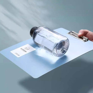 A4 biểu tượng tùy chỉnh không thấm nước Điều Dưỡng <span class=keywords><strong>Clip</strong></span> thư mục cho cuốn sách hóa đơn máy tính xách tay tổ chức A4 Pp Chất liệu clipboard - Product Image 1