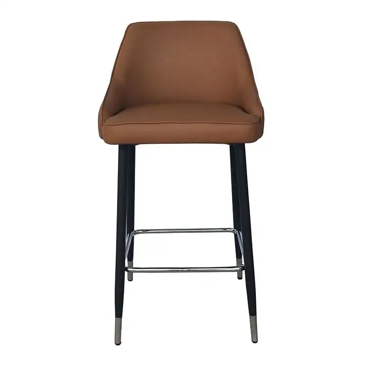 Горячая Распродажа барный стул из искусственной кожи стул из нержавеющей стали каркас барный стул foshan