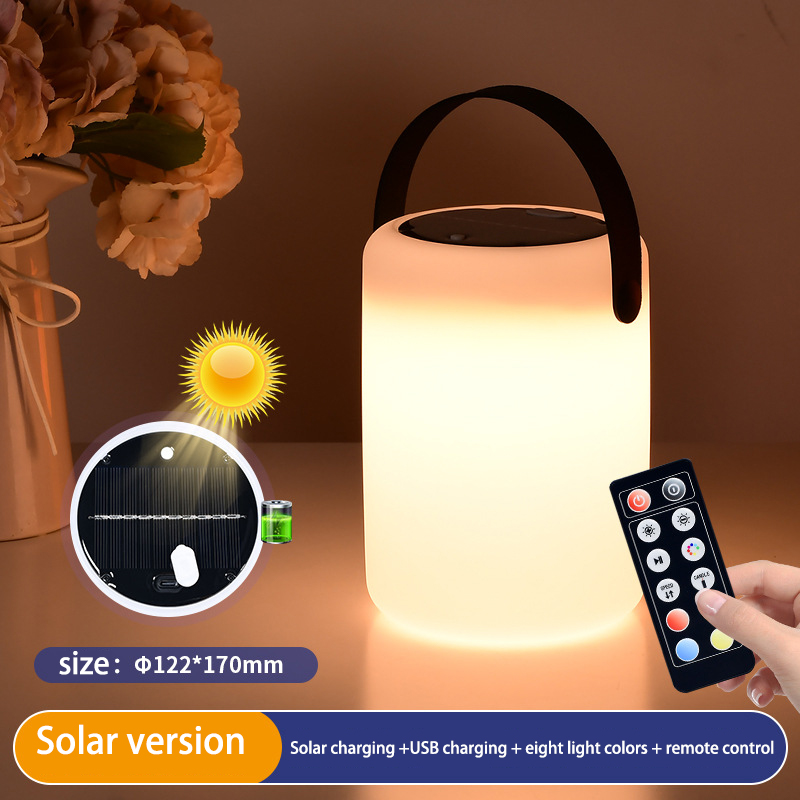 Cylinder - solar charging