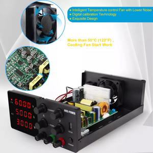 Variable Range 0~60V/0~5A <strong>Switch</strong> DC Power Supply with 4-Digits LED Displaying and 5V/2A USB <strong>Output</strong> Interface - Product Image 4