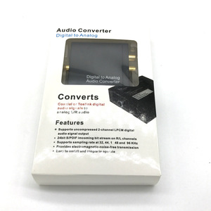 Convertidor de audio analógico digital actualizado Decodificador de audio coaxial con interfaz de auriculares de 3,5 MM Divisor y convertidores de audio - Product Image 5