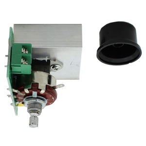 AC 0-220V 3800W <strong>SCR</strong> Voltage Regulator Speed Control <strong>Controller</strong> Dimming Dimmers Switch Thermostat Fit for Brushed Motor - Product Image 2