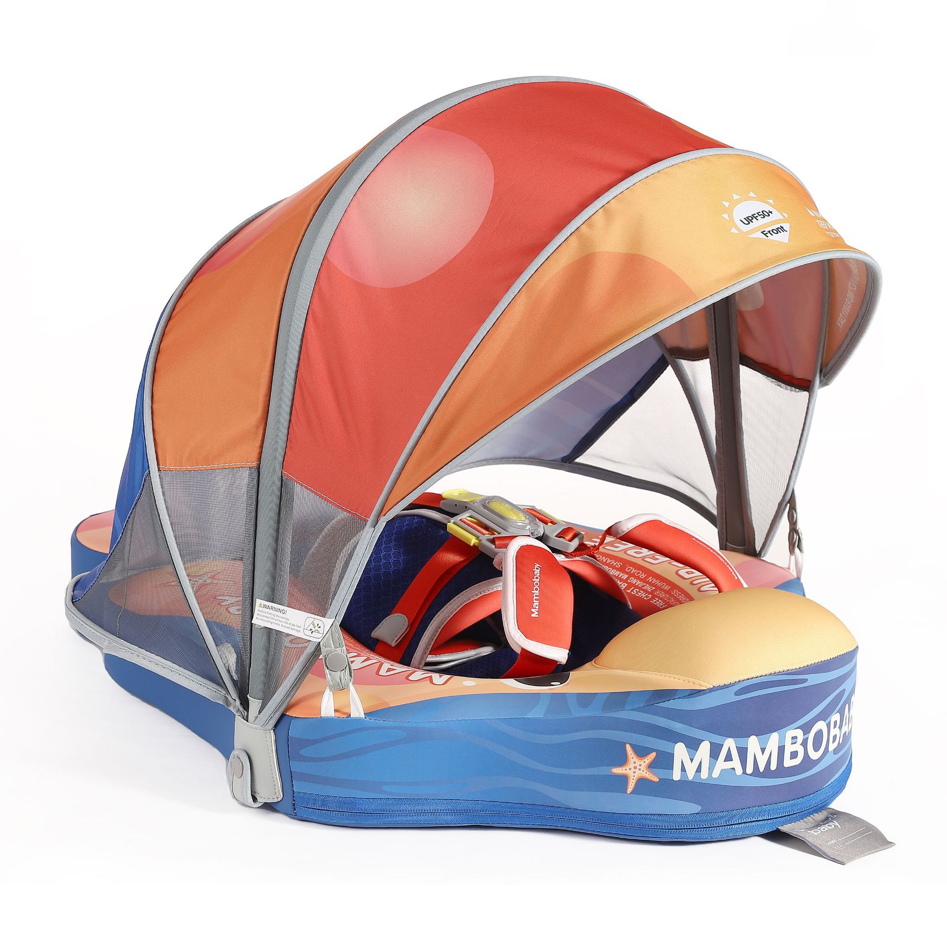 Starfish lounger with sunshade