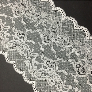 2021 phổ biến Áo ngực phụ kiện 21.5cm 8.5 inch cổ điển đàn hồi nylon spandex rộng ren TRIM - Product Image 1