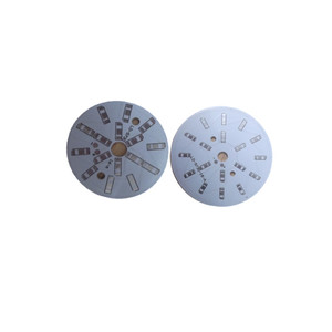 Led ışık <span class=keywords><strong>pcb</strong></span> baskı devre alüminyum substrat boş devre özel yuvarlak LED ampul lamba çıplak <span class=keywords><strong>PCB</strong></span> kartı - Product Image 1