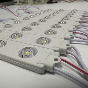 Açık su geçirmez plastik dekorasyon ışıkları Smd 3030 12V <span class=keywords><strong>Led</strong></span> modül lamba açık reklam işareti için