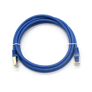 CAT6 STP FTP 24AWG Cable de conexión NEGRO Cable de red 26AWG CAT5E Cobre CAT6 CAT6A SFTP 1M 2M 3M Cable de conexión Cable Parche blindado Cor - Product Image 2