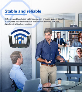 Bộ định tuyến công nghiệp 5g cân bằng <span class=keywords><strong>t</strong></span>ải Sim kép 4G 5G Thẻ Sim không dây wifi6 2.4G 5.8G Bộ định tuyến Internet <span class=keywords><strong>t</strong></span>ốc độ cao - Product Image 6