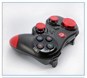 S5 modalità privata telefono cellulare Bluetooth Wireless PC simulatore di gioco Controller doppio Joystick con supporto - Product Image 3